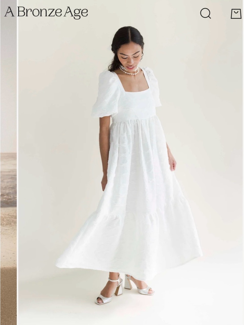Serenity Puff Dress